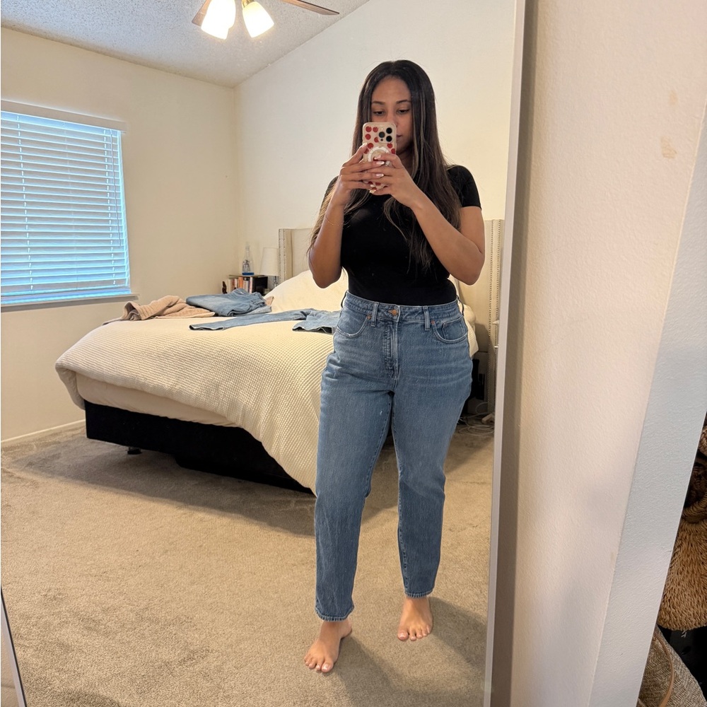 Madewell Light Blue Straight Leg Jeans